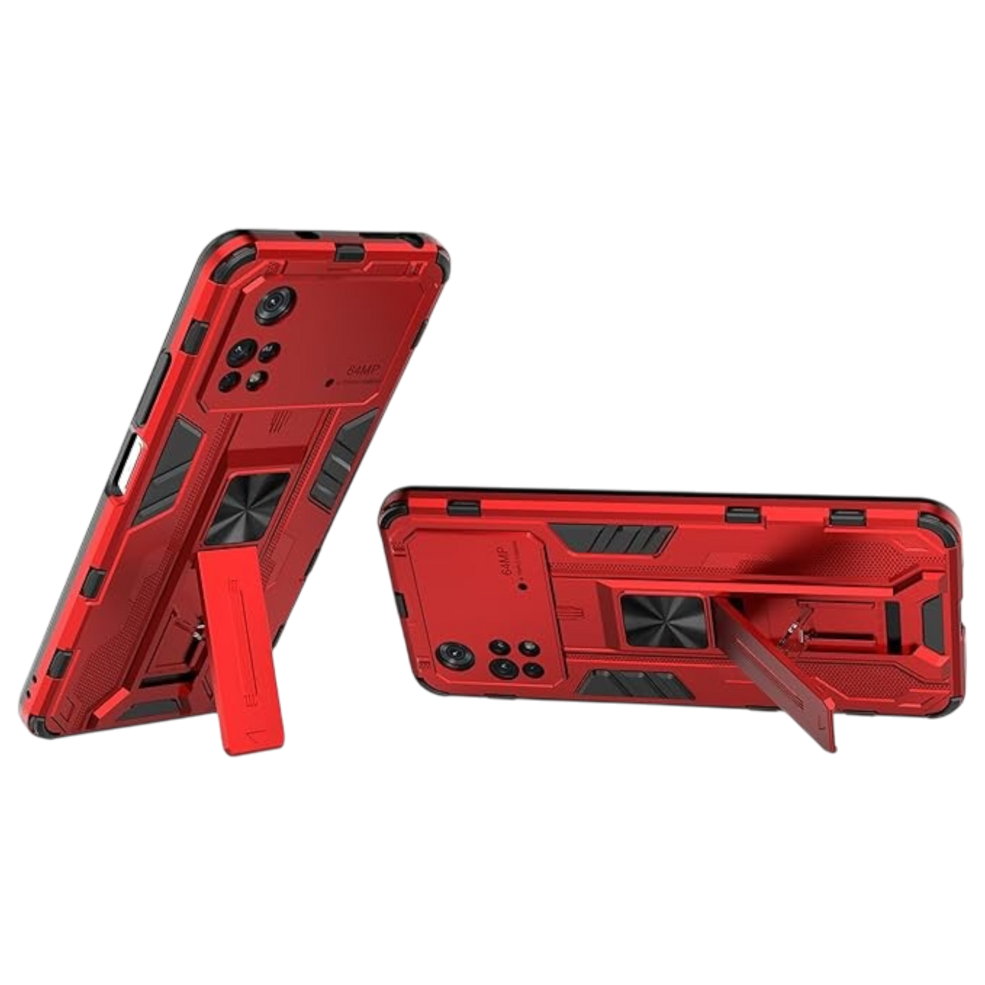 Ovitek "armor" za Xiaomi Poco X4 Pro 5G, rdeča – SHIEID