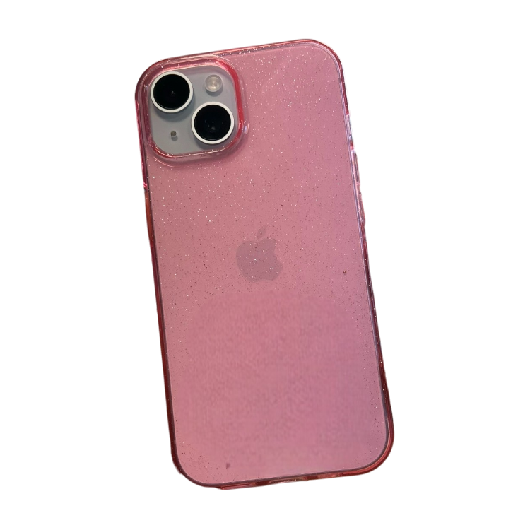 Ovitek za telefon "Glitter" iPhone 15 – Infostyle – Roza