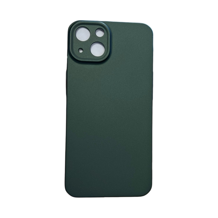 Ovitek za telefon + 2x zaščitno steklo "CASEKOO Plastic" iPhone 13 – Infostyle – Zelena