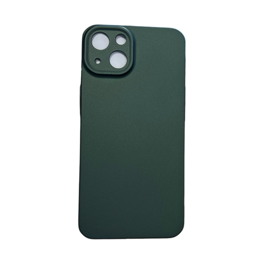 Ovitek za telefon + 2x zaščitno steklo "CASEKOO Plastic" iPhone 13 – Infostyle – Zelena