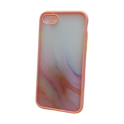 Ovitek za telefon "Marble" iPhone SE 2020/SE2/SE3/7/8 – Infostyle – Roza