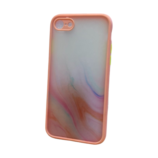 Ovitek za telefon "Marble" iPhone SE 2020/SE2/SE3/7/8 – Infostyle – Roza