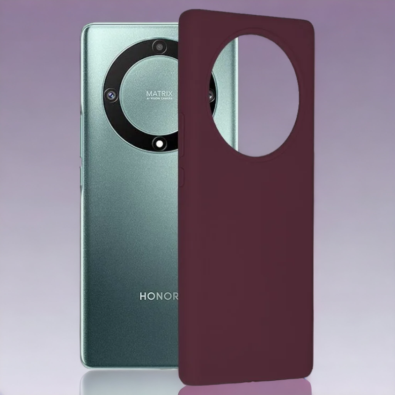 Silikonski ovitek "Soft Edge" za Honor Magic 5 Lite – Techsuit – Črna / TPU silikon
