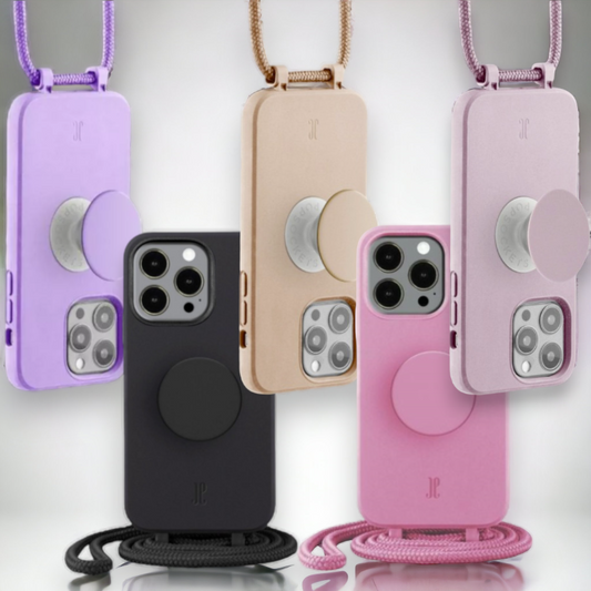 Silikonski ovitek "Just Elegance" za iPhone 14 Pro Max – Pastelno vijolična / TPU silikon