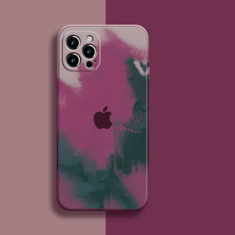 Silikonski ovitek "Color splash" za iPhone 14 Plus – Infostyle