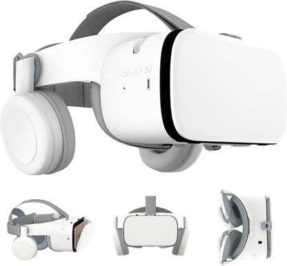 VR naočale za pametne telefone – sklopive, bijele