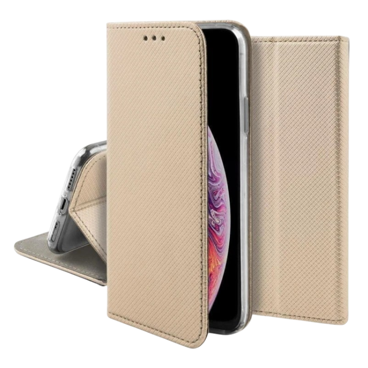 Preklopna torbica "Magnet" za Xiaomi 13T, zlata – Infostyle – Zlata