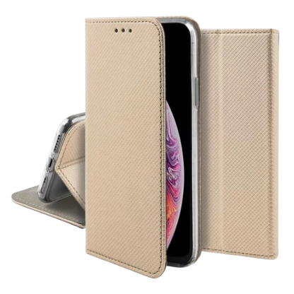 Preklopna torbica "Magnet" za Xiaomi 13T, zlata – Infostyle – Zlata