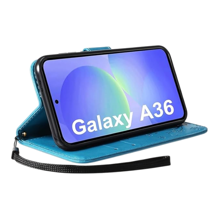 Preklopna torbica + zaščitno steklo za Samsun Galaxy A12 – Infostyle