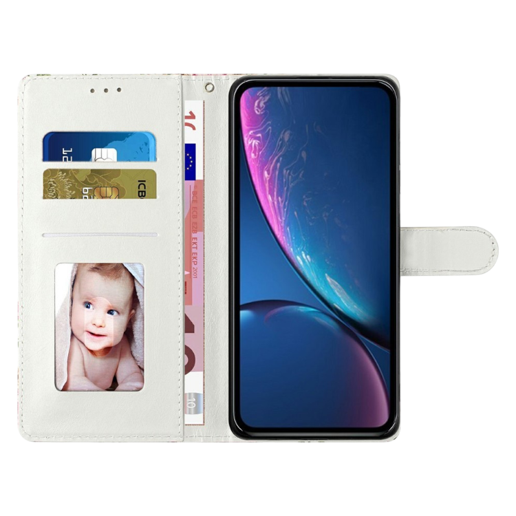 Preklopna torbica "Flower" za Samsung Galaxy A6, vijolična – Infostyle