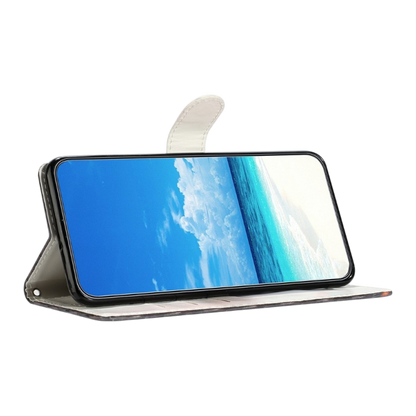 Preklopna torbica "Flower" za Samsung Galaxy A6, vijolična – Infostyle