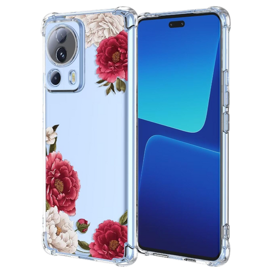 Ovitek "Peony" za Xiaomi 13 Lite – Infostyle – Prozorna