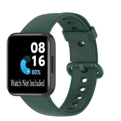Pašček "BDIG" za Xiaomi Mi Watch Lite – Infostyle – Zelena