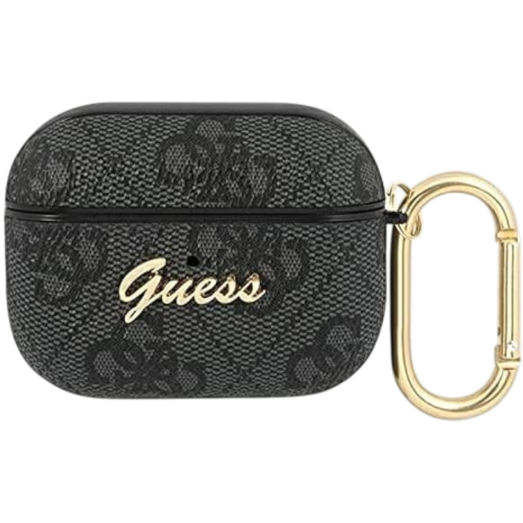 Original Guess ovitek "Script Metal" za slušalke AirPods PRO (GUAP4GSMK) – Siva