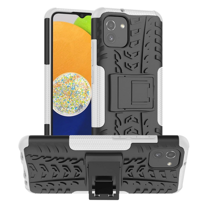 Ovitek za Samsung Galaxy A03, bela – Infostyle – Bela