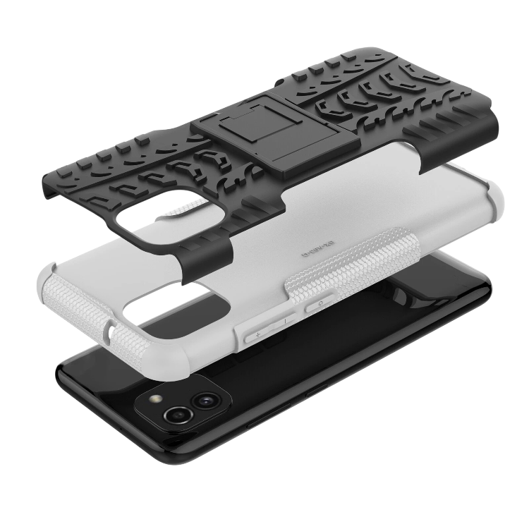 Ovitek za Samsung Galaxy A03, bela – Infostyle