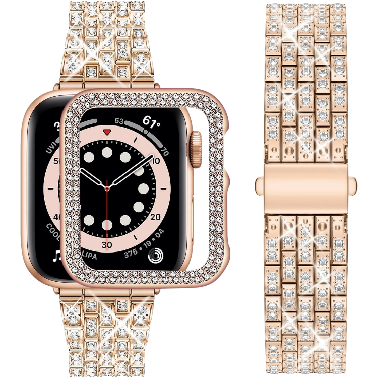 Pašček "wutwuk" + ovitek za Apple Watch 40mm – Infostyle – Zlata