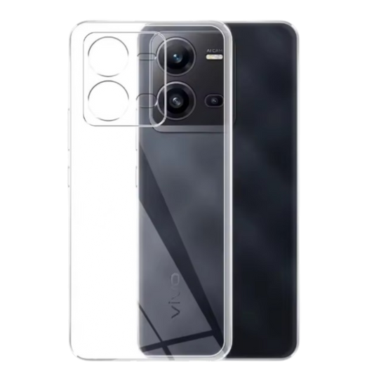 Silikonski ovitek "Tactical" za Vivo X80 Lite, prozorna – Techsuit – Prozorna / TPU silikon