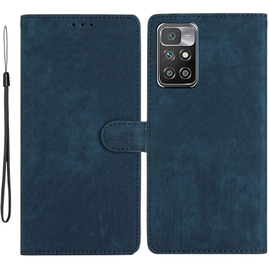 Preklopna torbica za Redmi 10, temno modra – Yiscase – Temno modra
