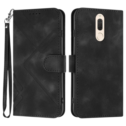 Preklopna torbica "Yiscase" za Huawei Mate 10 Lite, – Črna