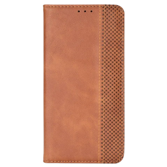 Preklopna torbica za Vivo V21 5G, rjava – Infostyle – Rjava