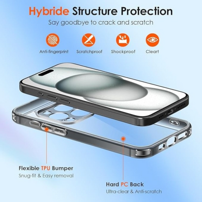 Ovitek za iPhone 15 Pro Max, siva – Infostyle