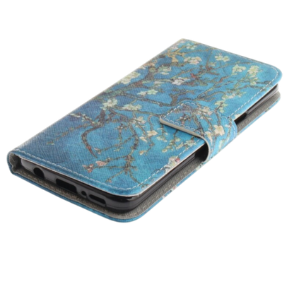 Preklopna torbica za telefon Samsung Galaxy S7 Edge, modra – Infostyle