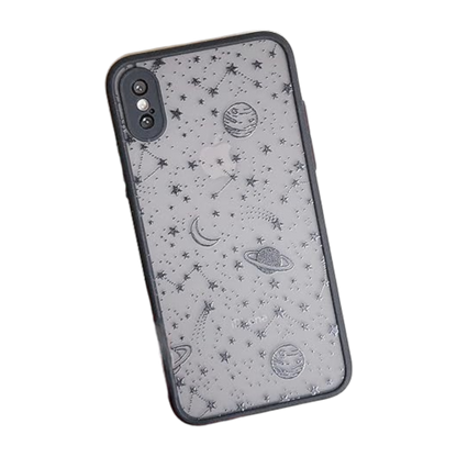 Ovitek "Black sky" za iPhone X/XS – Infostyle – Črna