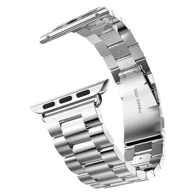 Pašček za uro "W036" Apple Watch 38/40/41mm, srebrna – Techsuit