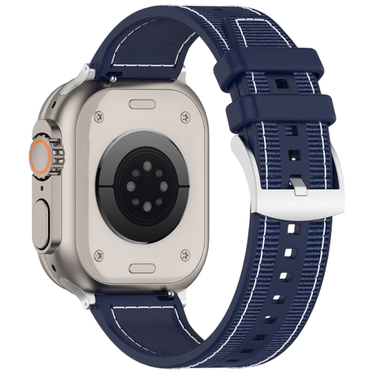 Pašček za uro "W051" Apple Watch 38/40/41mm, temno modra – Techsuit – Temno modra