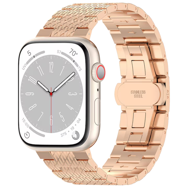 Pašček za uro "W052" Apple Watch 38/40/41mm, zlata – Techsuit – Zlata