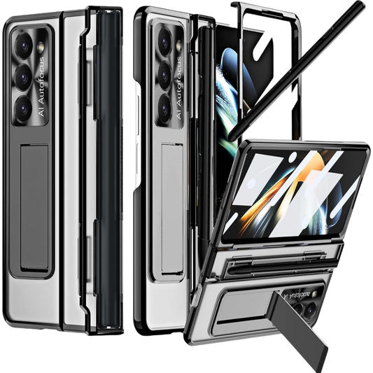 Ovitek "360°" za Samsung Galaxy Z Fold 3, črna – Infostyle – Črna