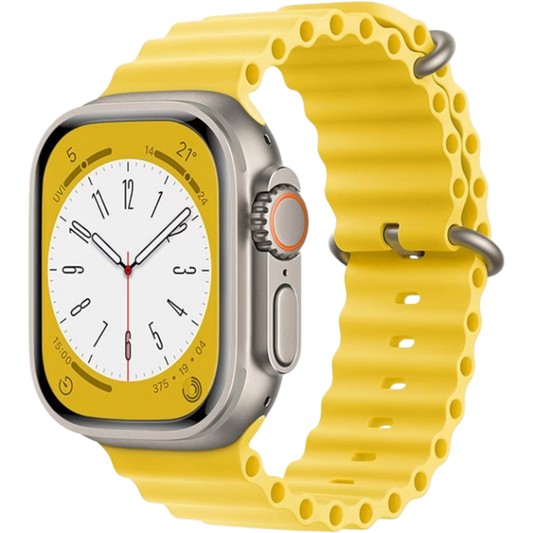 Pašček za uro "W038" Apple Watch 38/40/41mm, rumena – Techsuit – Rumena