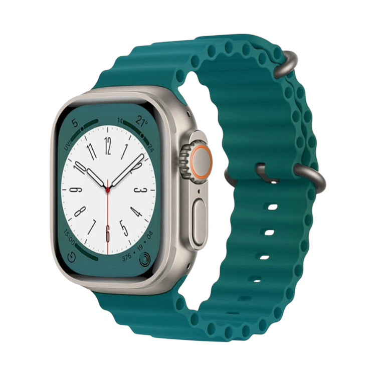 Pašček za uro "W038" Apple Watch 38/40/41mm, zelena – Techsuit – Zelena