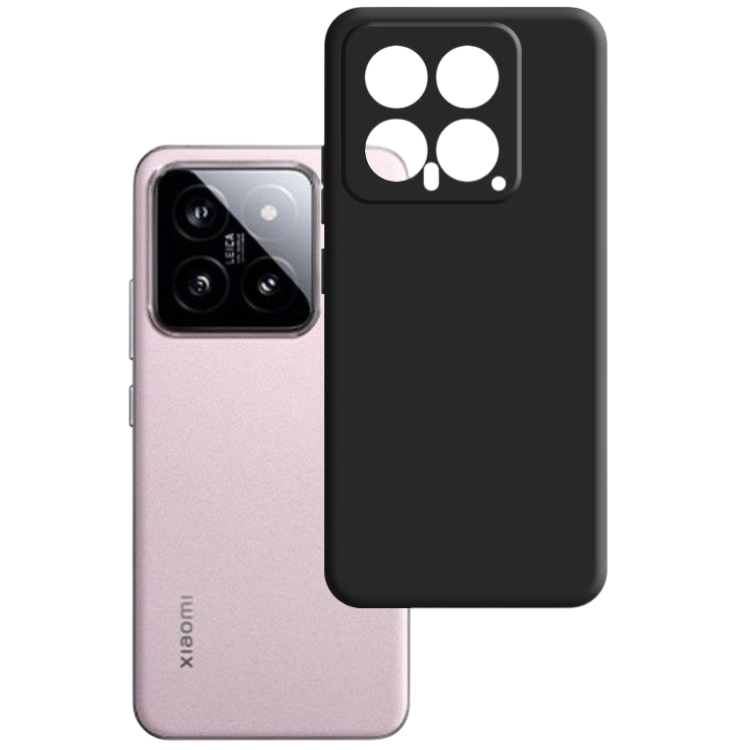 Ovitek "Matt" za Xiaomi 14, črna – Infostyle – Črna