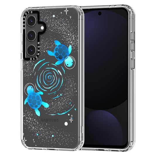 Ovitek MOSNOVO Samsung Galaxy S24 FE Space Turtle
