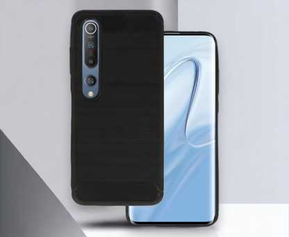 Ovitek "Carbon lite" za Xiaomi Mi 10 Pro - Črna – Infostyle – Črna / TPU silikon
