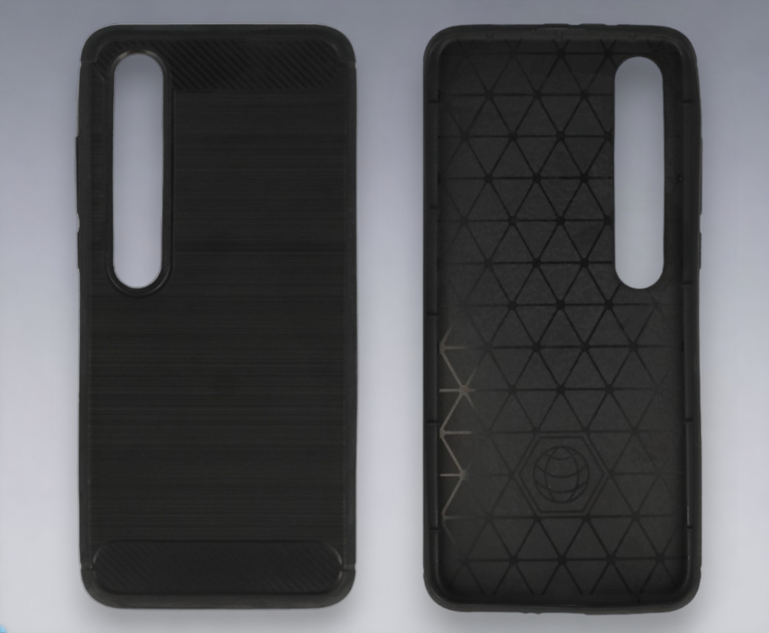 Ovitek "Carbon lite" za Xiaomi Mi 10 Pro - Črna – Infostyle