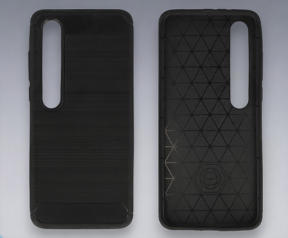 Ovitek "Carbon lite" za Xiaomi Mi 10 Pro - Črna – Infostyle