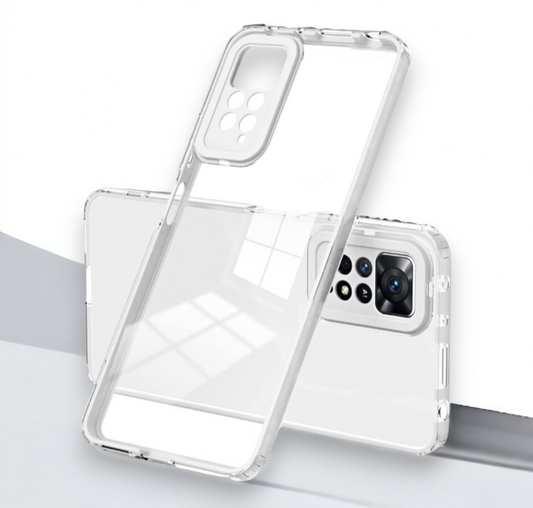 Silikonski ovitek "Armor Antishock" za Xiaomi Redmi Note 11 - Transparent – Infostyle – Prozorna / TPU silikon