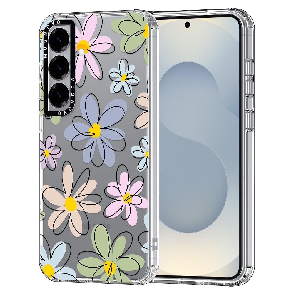 Ovitek MOSNOVO Samsung Galaxy S25 S24 Linear Blooms