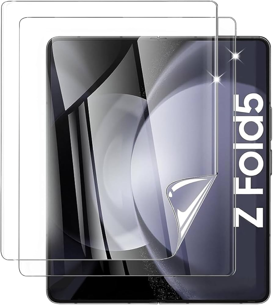 Zaščitna folija za Samsung Galaxy Z Fold 5 5G komplet notranji zaslon sprednja in zadnja stran zaščita