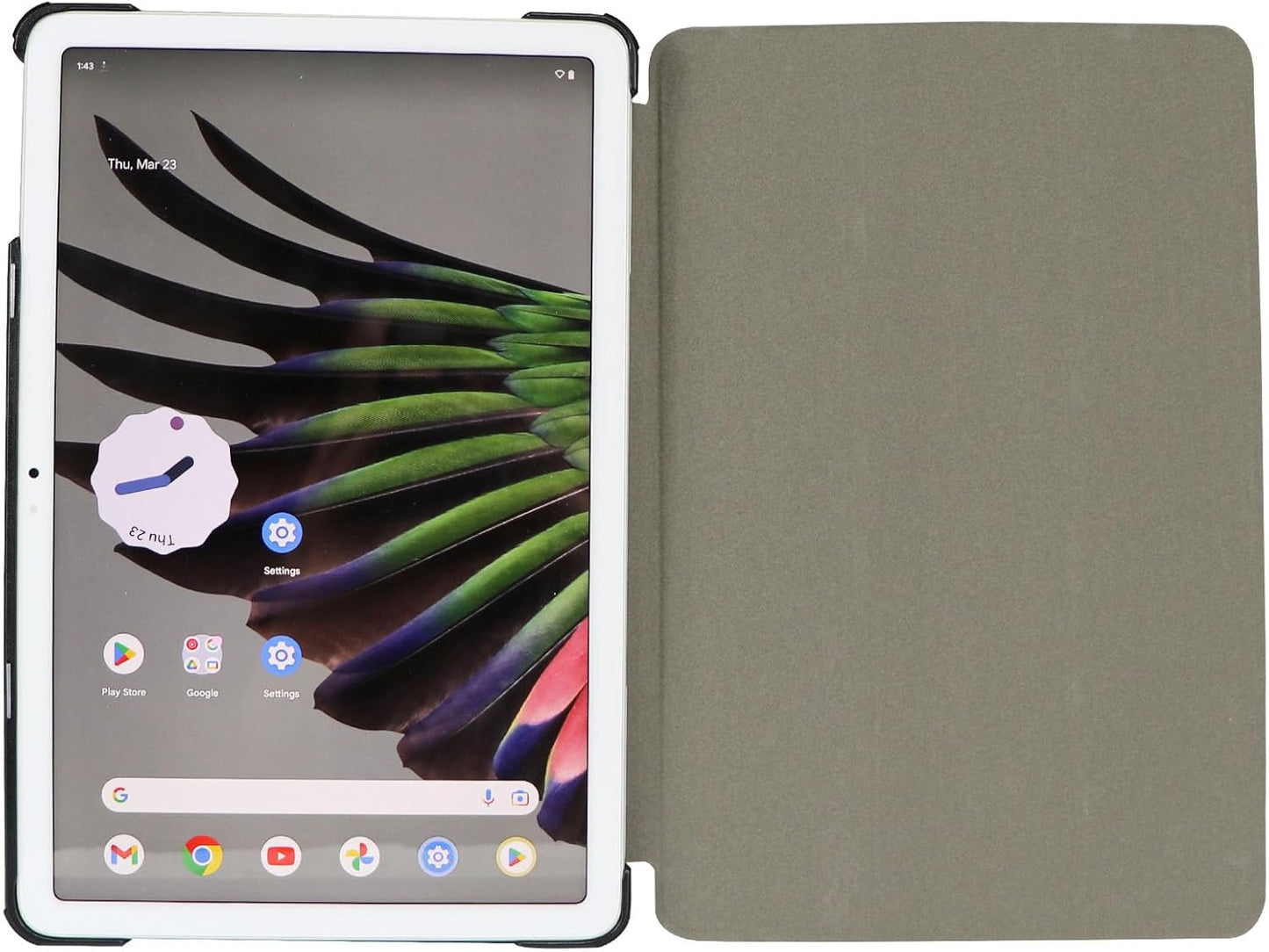 Futrola za Google Pixel Tablet 11″ (2023) – tanka preklopna torbica sa stalkom, plava