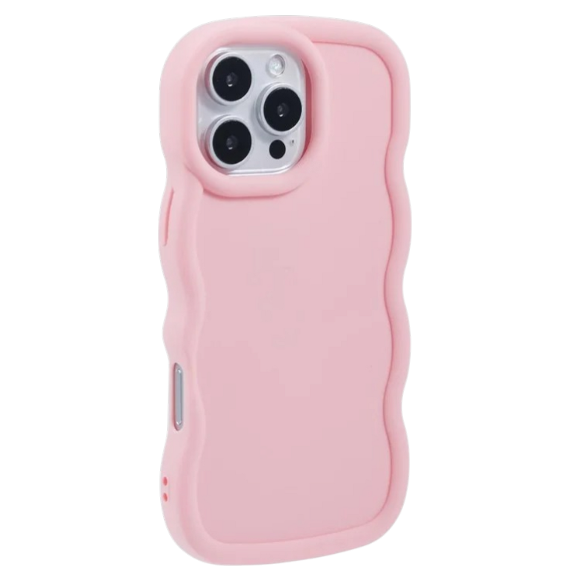 Ovitek "Wave" za iPhone 16 Pro Max, roza – Infostyle
