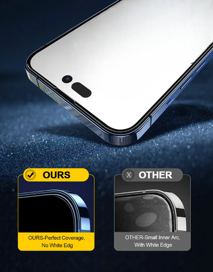 Zaščitno steklo "Premium" za Apple iPhone serije 12 in 13 - s črno obrobo – Infostyle – iPhone 12 Pro Max