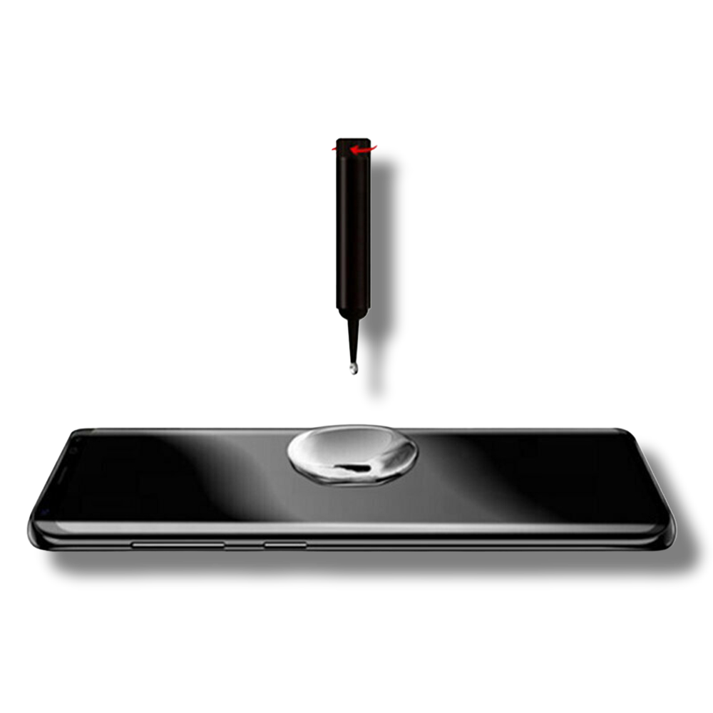 LITO - Zaščitna folija za telefon z UV lučko za Samsung Galaxy S23 Plus Privacy