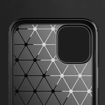 Silikonski ovitek "carbon" za iPhone 14 Pro Max - Črna – Techsuit