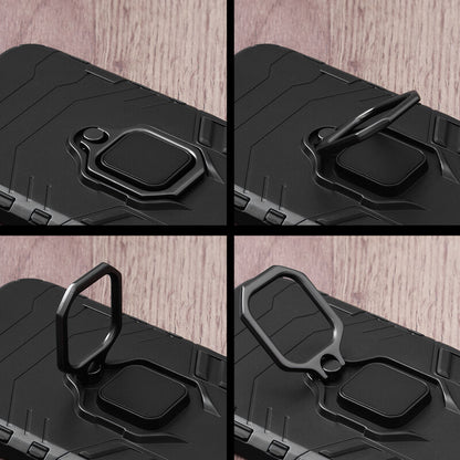 Silikonski ovitek "ring" za Realme C11 2021 - Črna – Infostyle