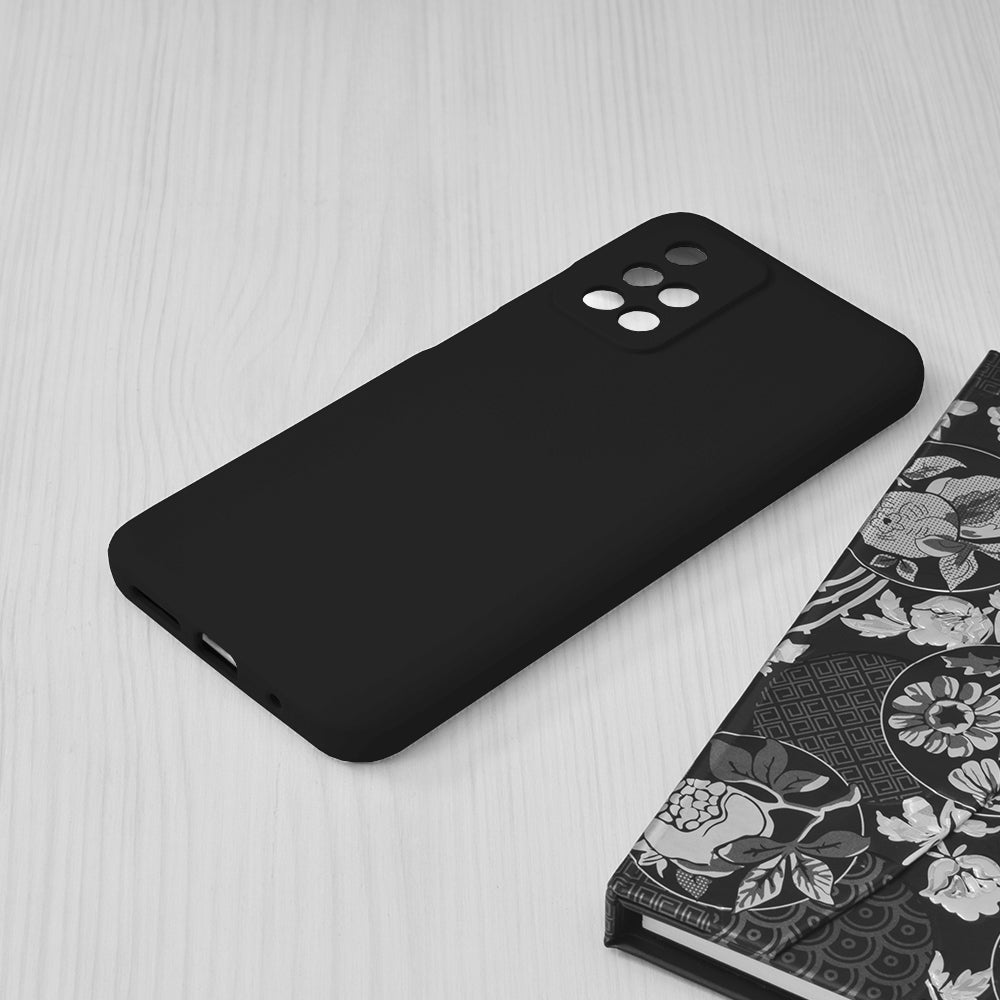 Silikonski ovitek "Soft Edge" za Xiaomi Redmi 10 - Črna – Techsuit – Črna / TPU silikon