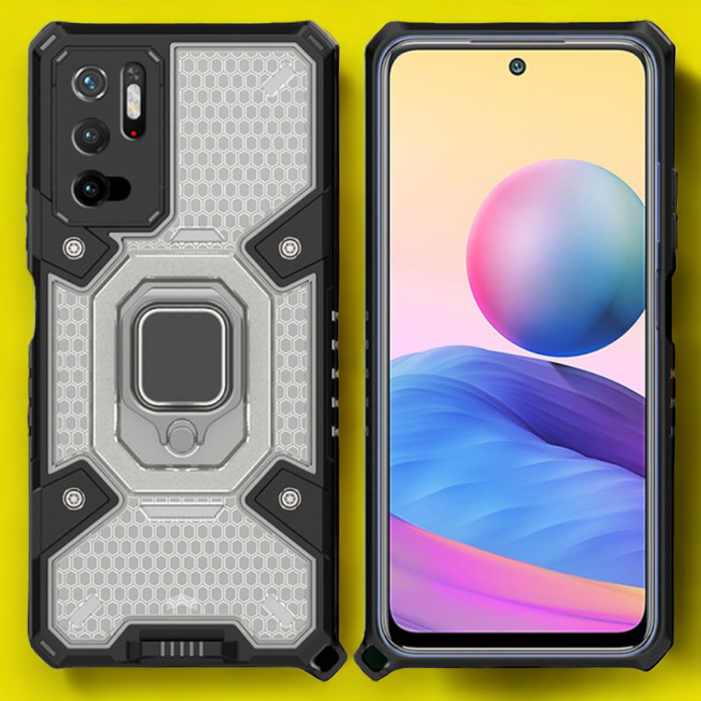 Silikonski ovitek "Honeycomb armor ring" za Poco M3 Pro 5G – Infostyle